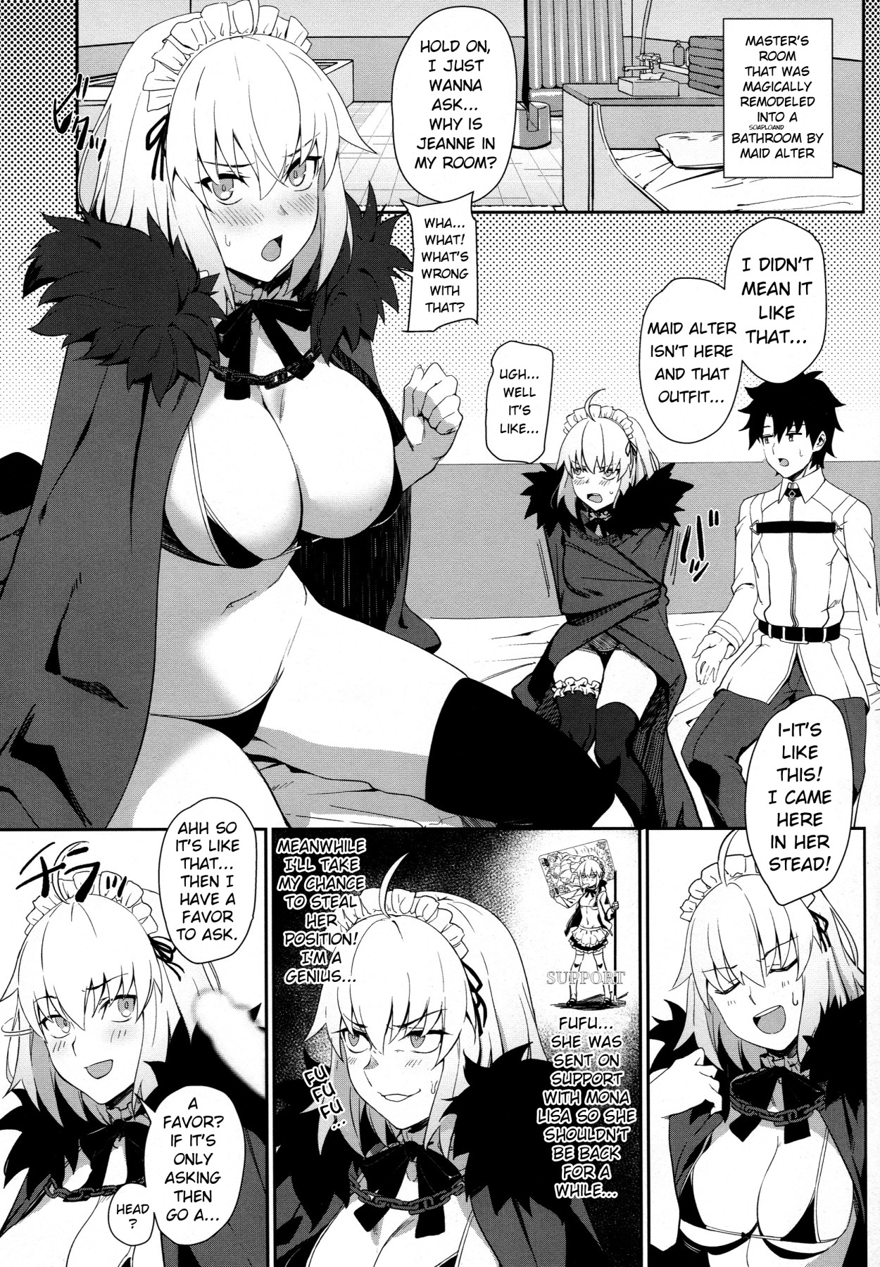 Hentai Manga Comic-Chaldea Soap 2 A Tsundere Maid Who Will Service You As You Like-Read-2
